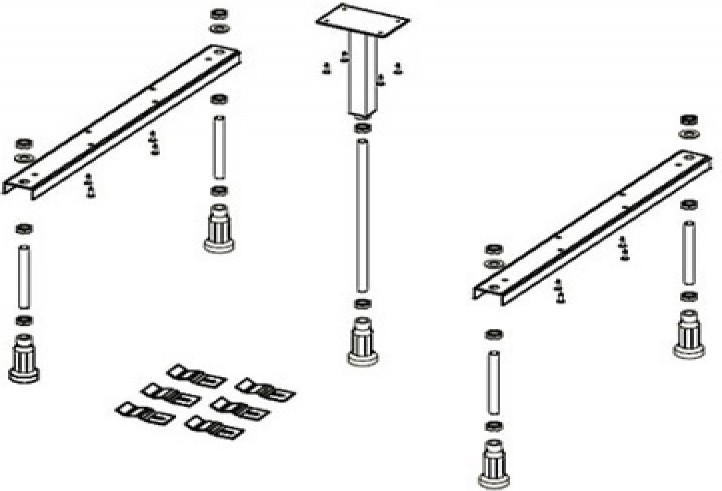 Riho Basel lábazat a zuhanytálcához 207111