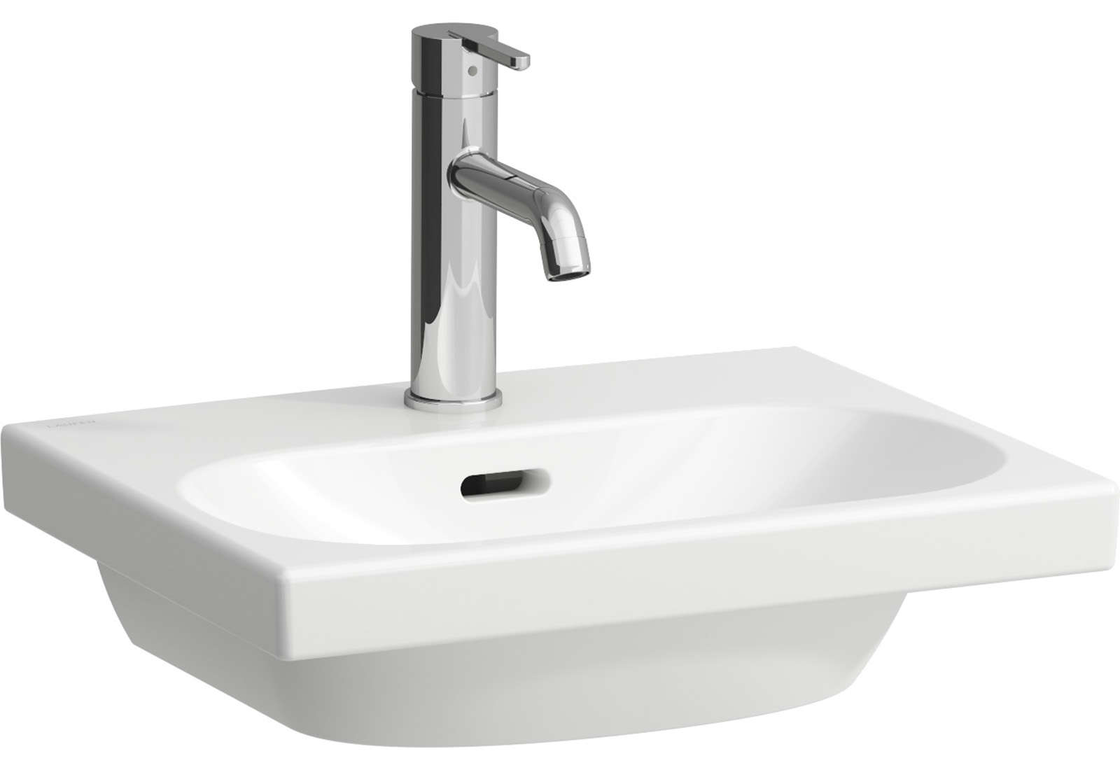 Laufen Lua mosdótál 45x35 cm négyszögletes klasszikus fehér H8160800001091