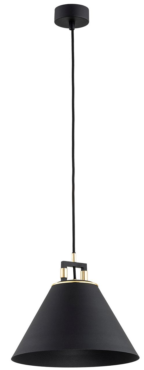 Argon Orte függőlámpa 1x15 W fekete-sárgaréz 4915
