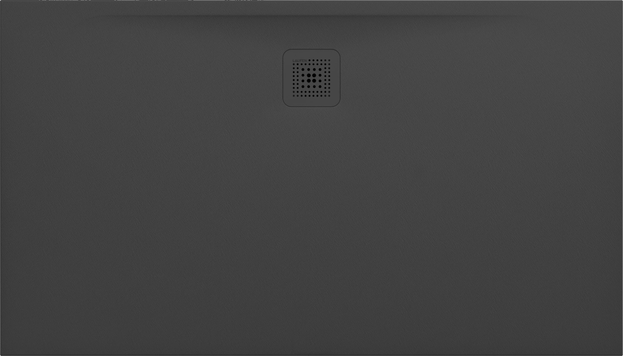 Laufen Pro téglalap alakú zuhanytálca 140x80 cm fekete H2109530800001