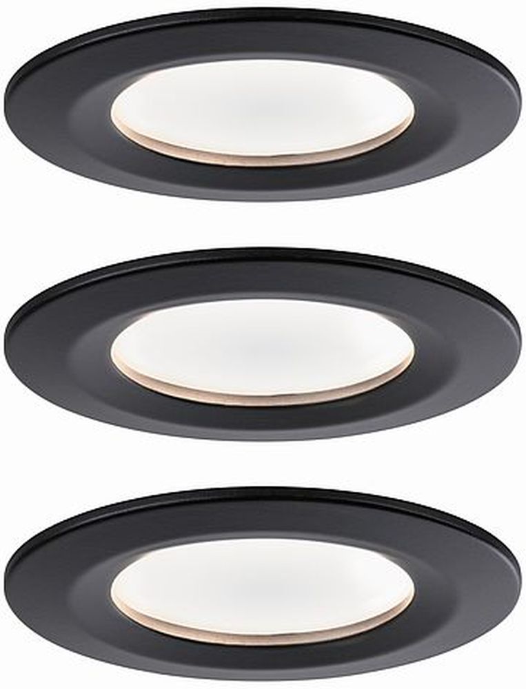Paulmann Nova beépített lámpa 3x6.5 W fekete 94474