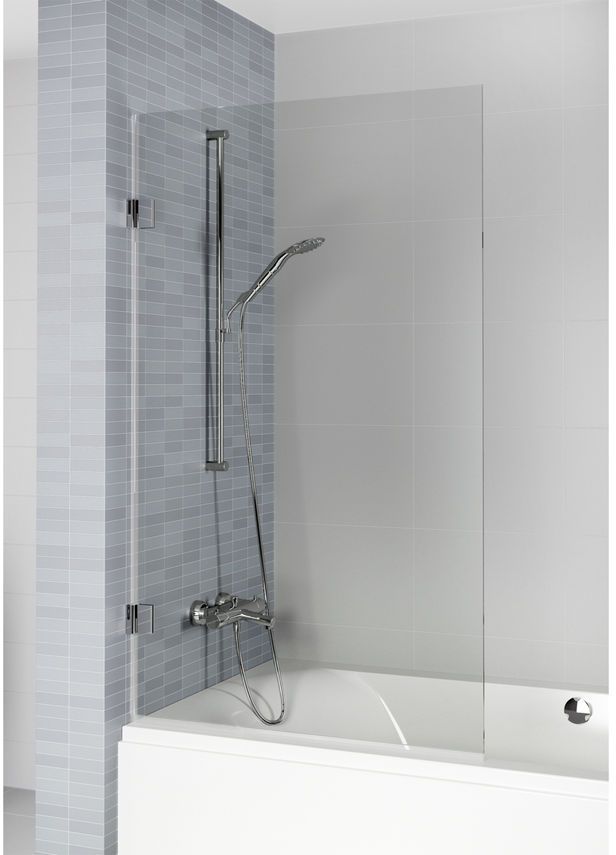 Riho Scandic zuhanyparaván 75 cm egyrészes króm fényes/átlátszó üveg G001137120