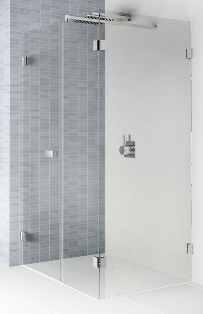 Riho Scandic zuhanykabin 140x80 cm négyszögletes fekete matt/átlátszó üveg G001087121