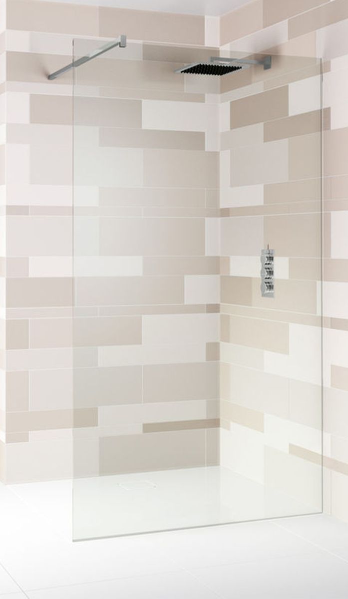 Riho Scandic zuhanyfal 110 cm króm fényes/átlátszó üveg G001116120