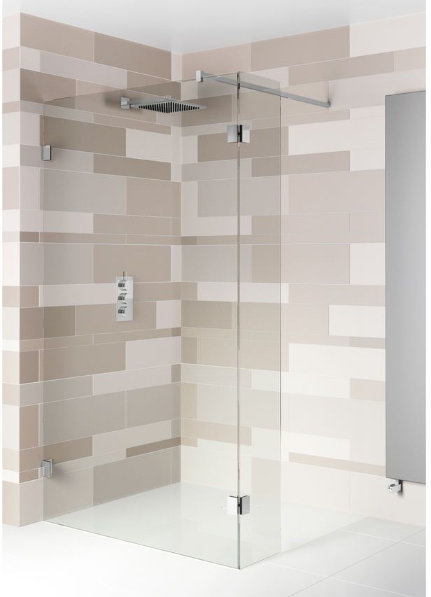 Riho Scandic walk-in zuhanykabin 140x30 cm króm fényes/átlátszó üveg G001127120