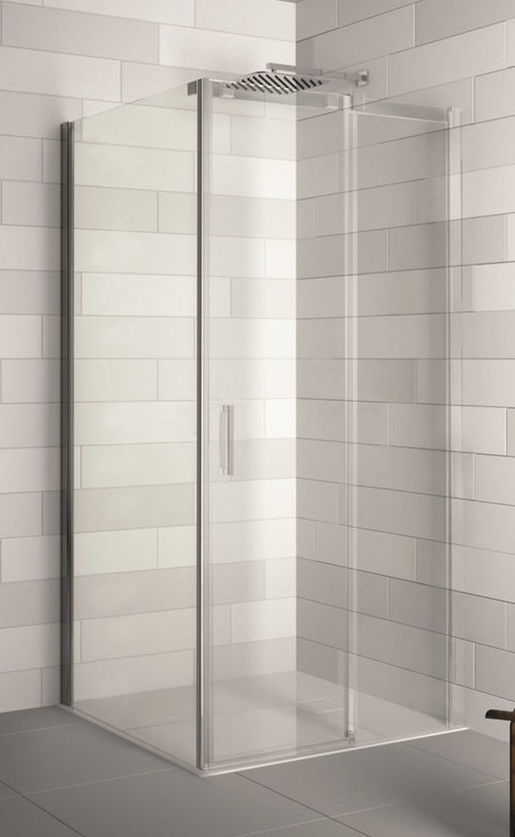 Riho Ocean zuhanykabin 100x90 cm négyszögletes króm fényes/átlátszó üveg G006011120