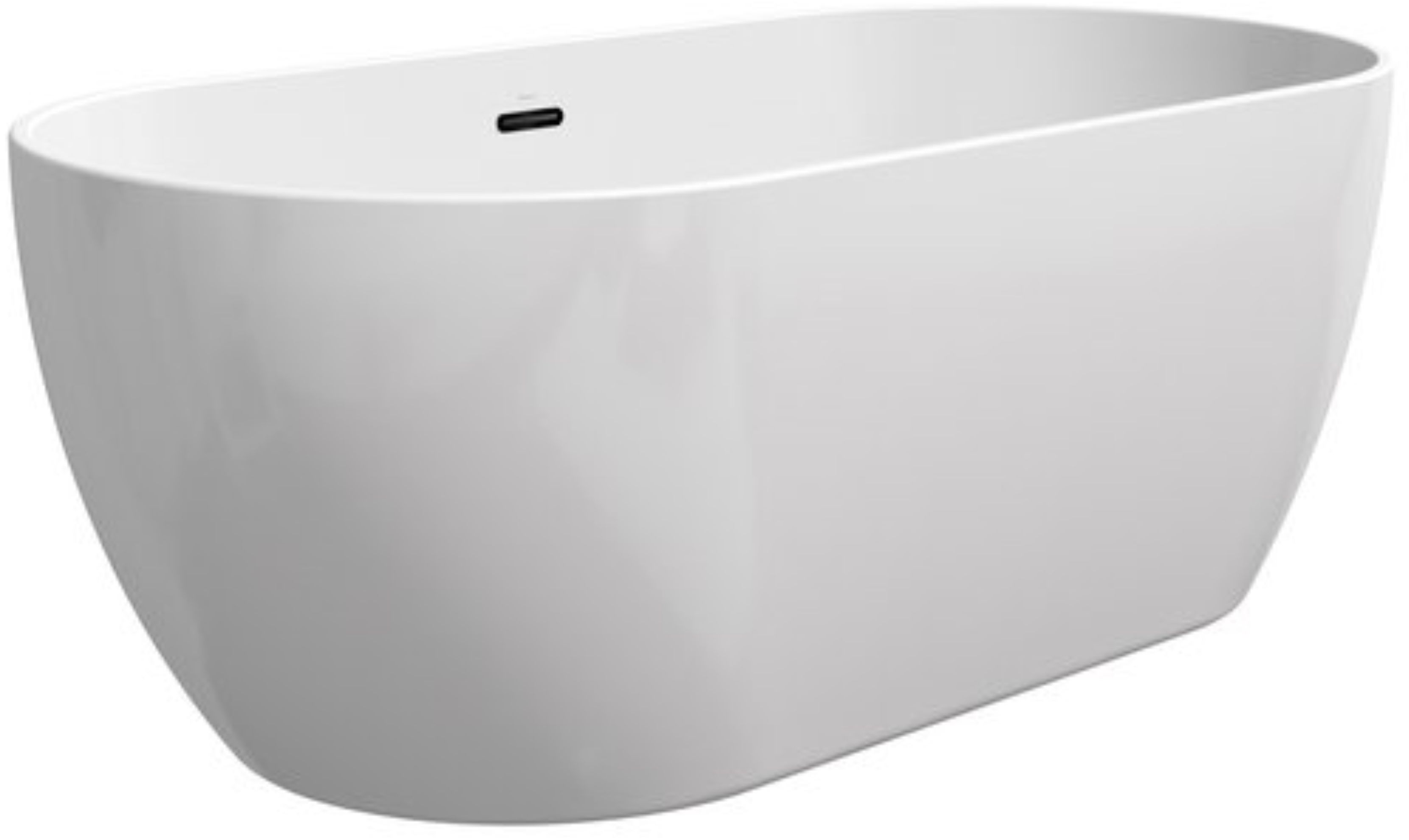 Ravak Freedom térben álló kád 169x80 cm ovális fehér XC00100032