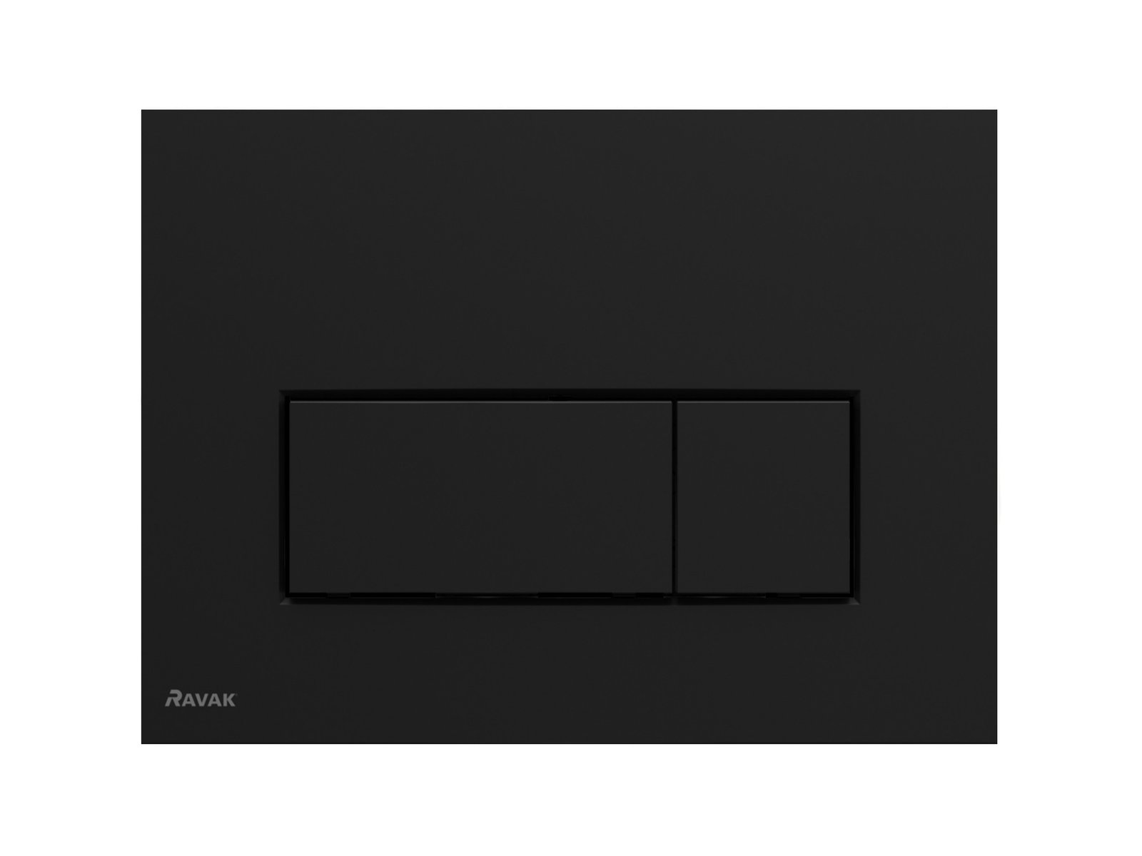 Ravak Uni Slim öblítő gomb WC-hez fekete X01744