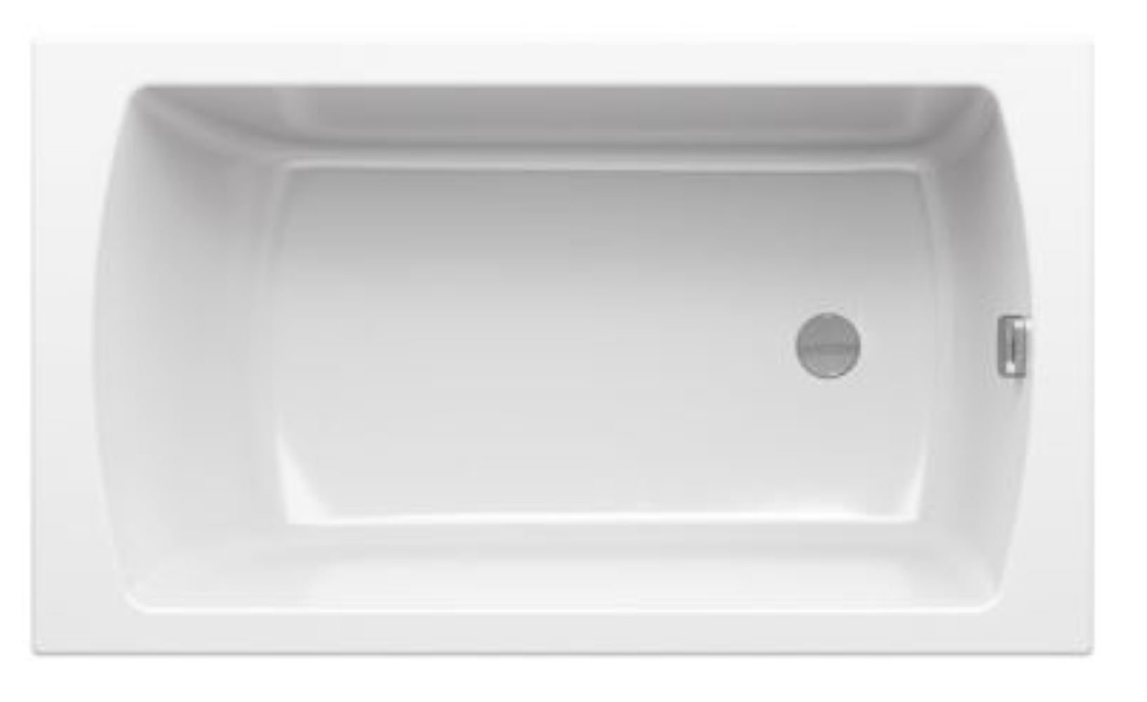 Ravak Classic II egyenes kád 120x70 cm fehér CC11000000
