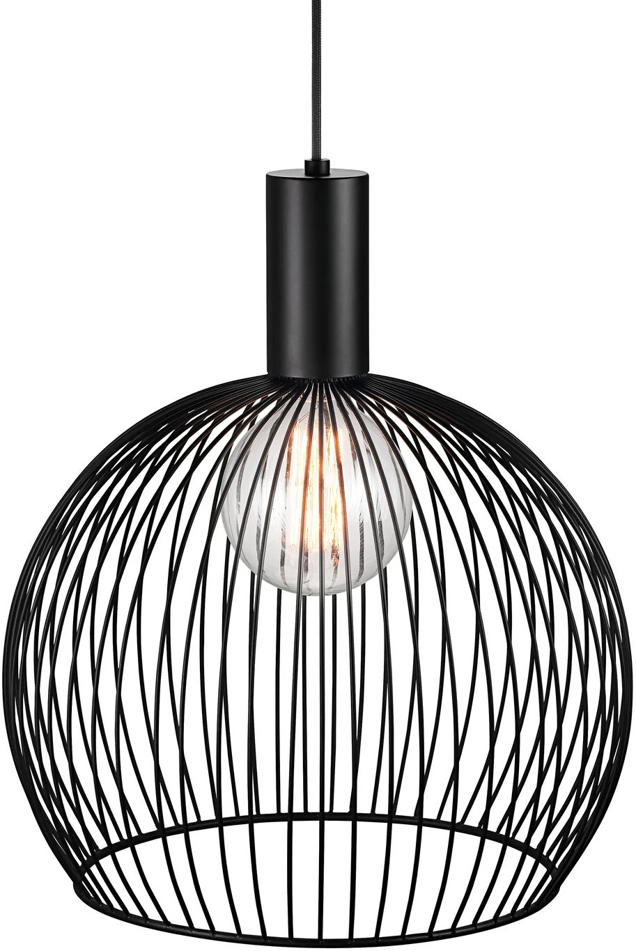 Nordlux Aver függőlámpa 1x60 W fekete 84263003