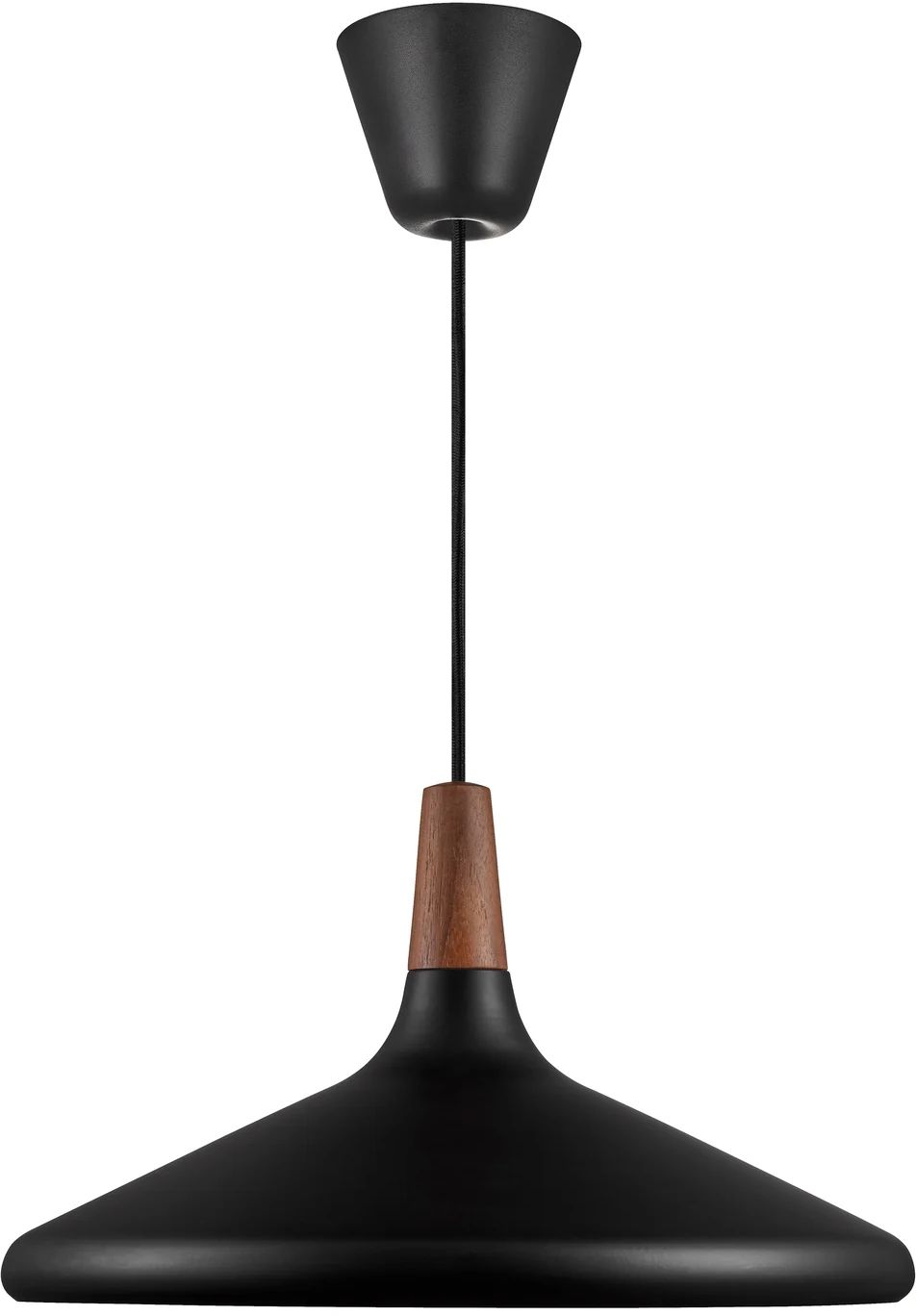 Nordlux Nori függőlámpa 1x40 W fekete-barna 2120823003