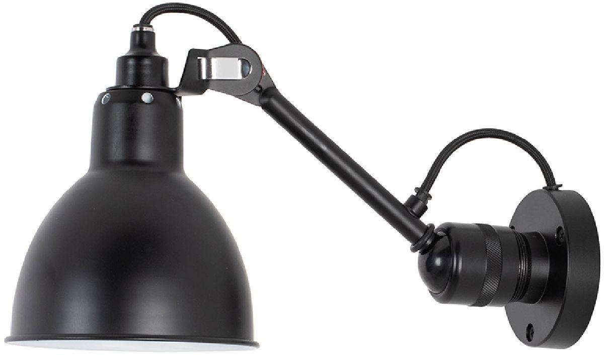 Moosee Frank oldalfali lámpa 1x40 W fekete MSE010400218