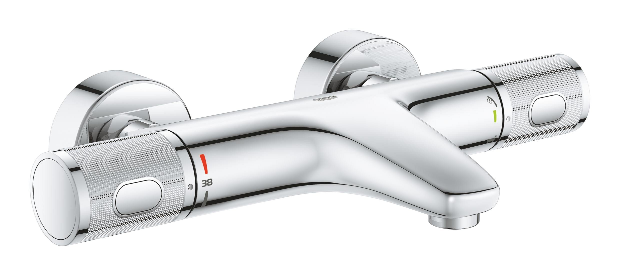 Grohe Precision Feel kád és zuhany csaptelep fali igen króm 34788000