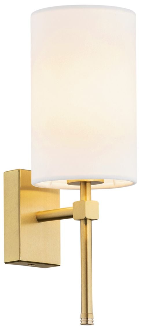 Argon Abruzzo oldalfali lámpa 1x7 W fehér-sárgaréz 8034