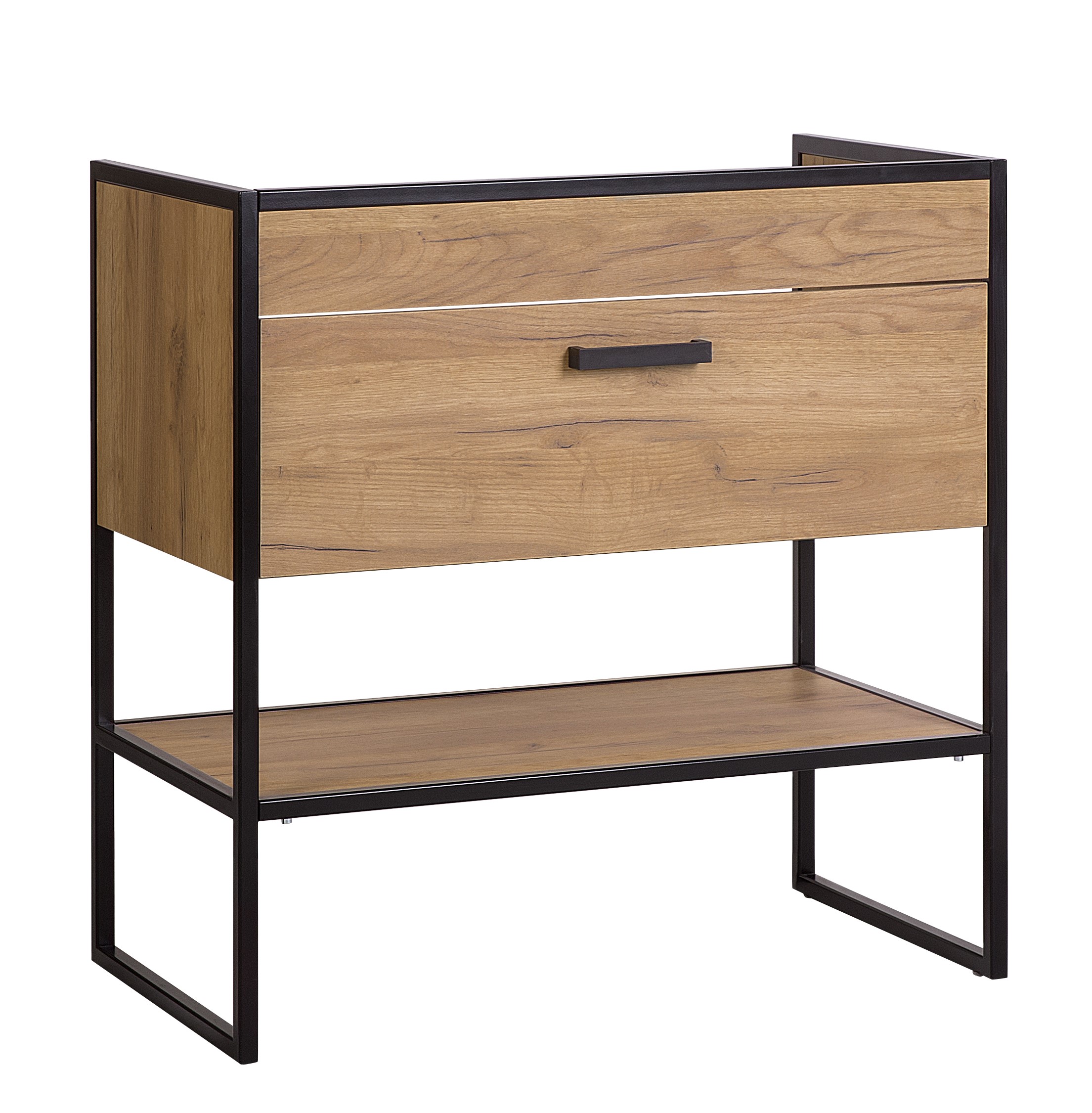 Comad Brooklin szekrény 80x46x82 cm mosdó alatt álló tölgy BROOKLIN821FSC