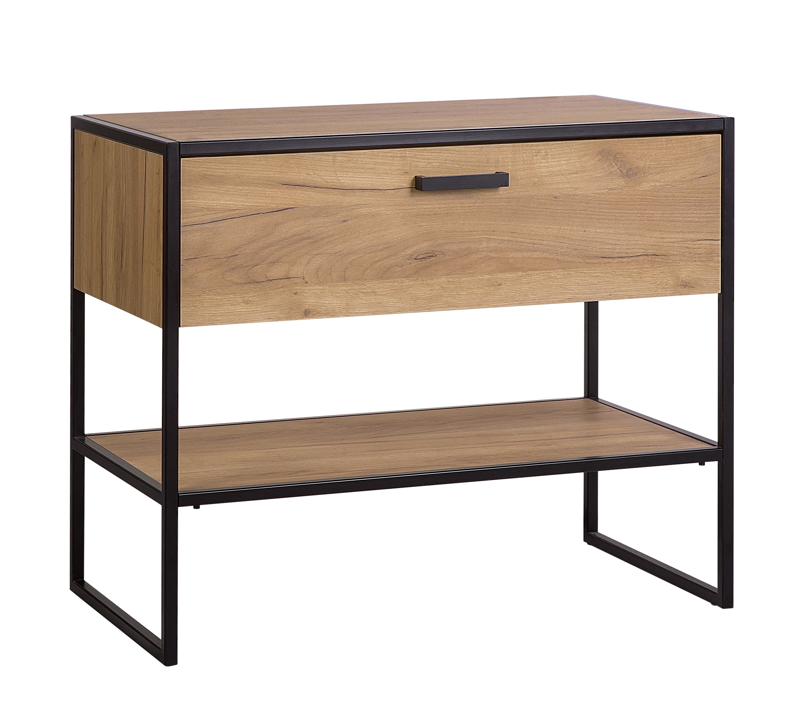 Comad Brooklin szekrény pulttal 90x50x75 cm álló, mosdó alatti tölgy BROOKLIN827FSC