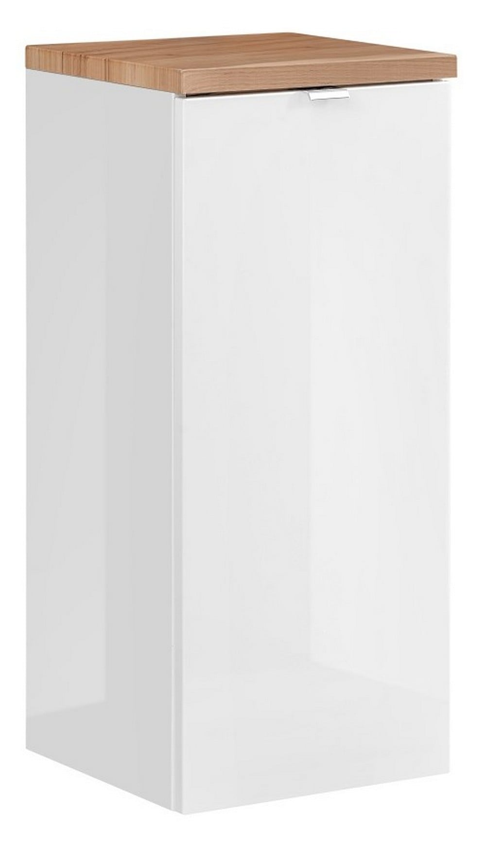 Comad Capri White szekrény 35x35x80 cm oldalra akasztható fehér-tölgy CAPRI-WHITE-811B-FSC