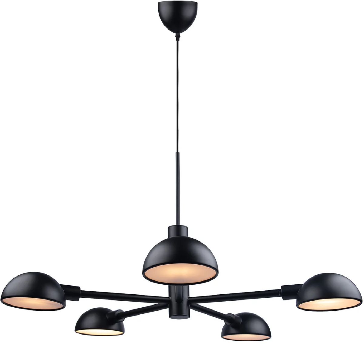Nordlux Nomi függőlámpa 5x25 W fekete 2220163003