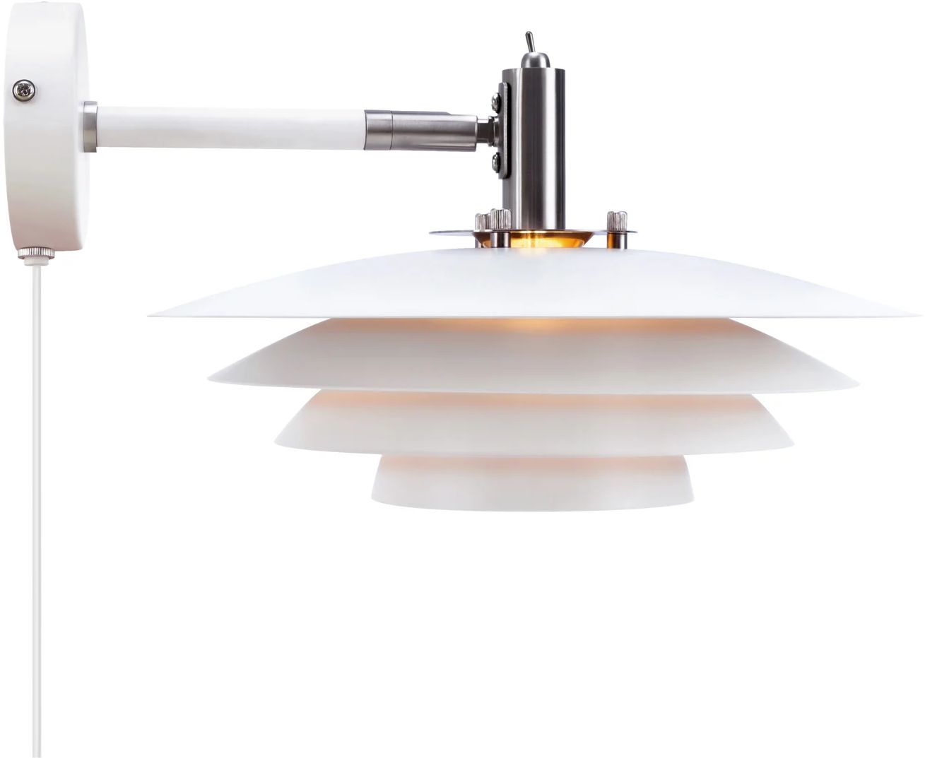 Nordlux Bretagne oldalfali lámpa 1x25 W fehér 2213471001