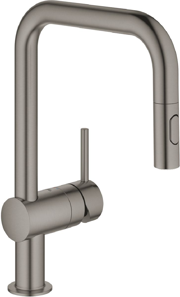 Grohe Minta konyhai csaptelep álló Brushed Hard Graphite 32322AL2