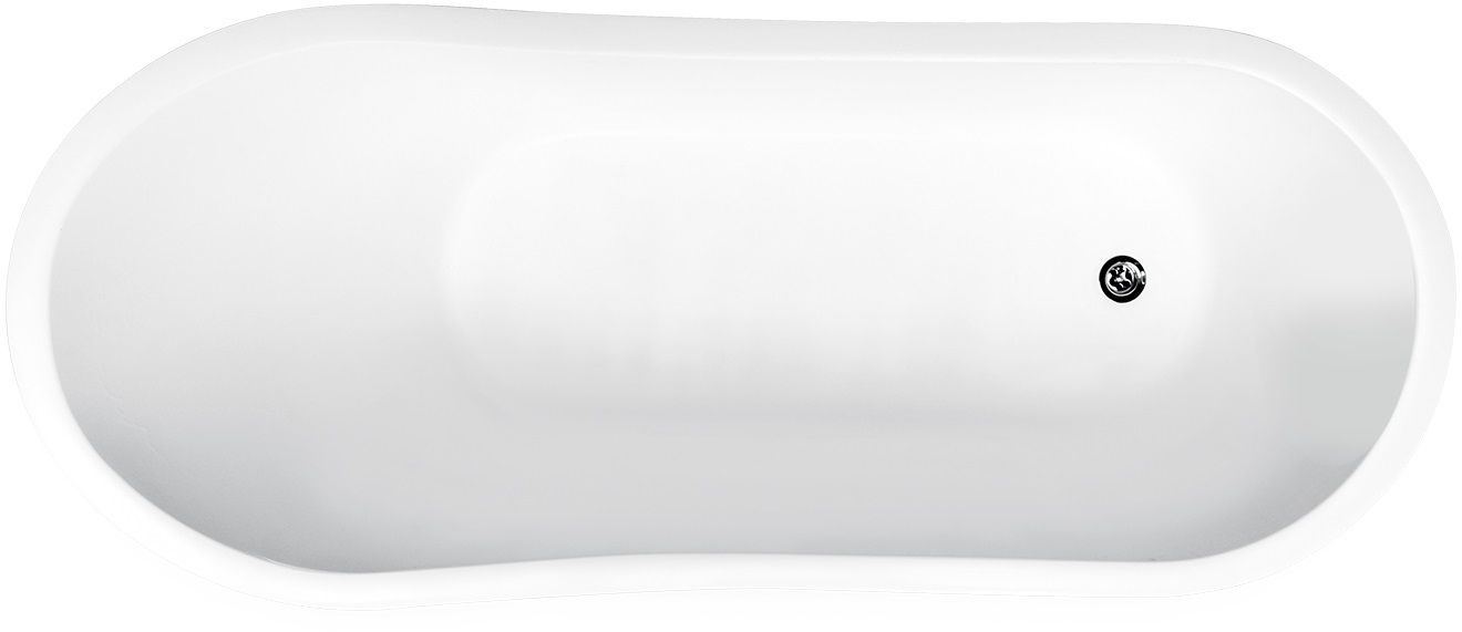 Besco Gloria térben álló kád 150x66 cm ovális kétszínű #WMMC-150GLC