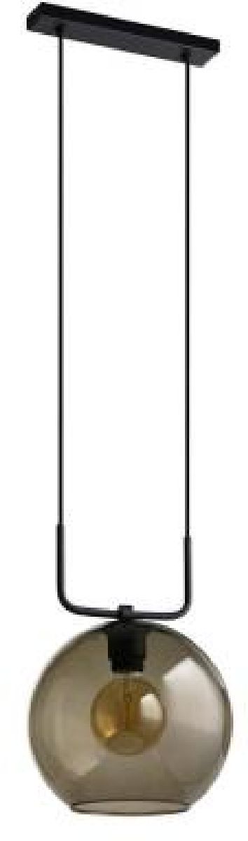 Nowodvorski Lighting Monaco függőlámpa 1x60 W fekete-füst színű 9364