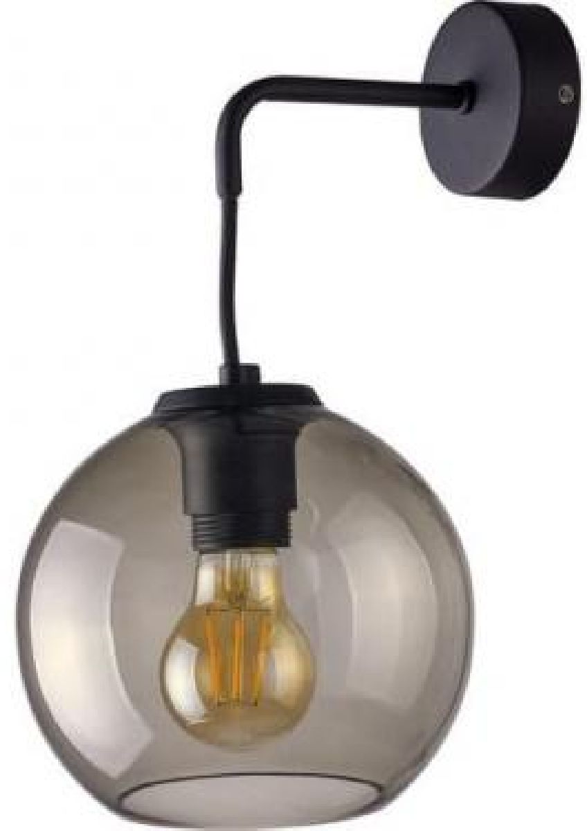Nowodvorski Lighting Vetro oldalfali lámpa 1x60 W fekete-füst színű 9132