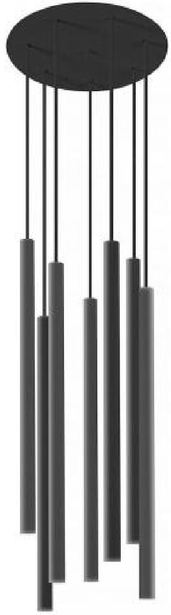 Nowodvorski Lighting Laser függőlámpa több mint 6x10 W fekete 8920