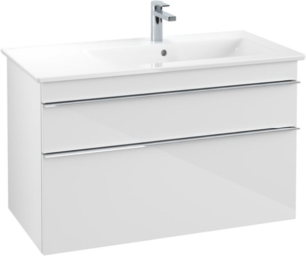 Villeroy & Boch Venticello szekrény 95.3x50.2x59 cm mosdókagyló alá akasztható fehér A92801DH