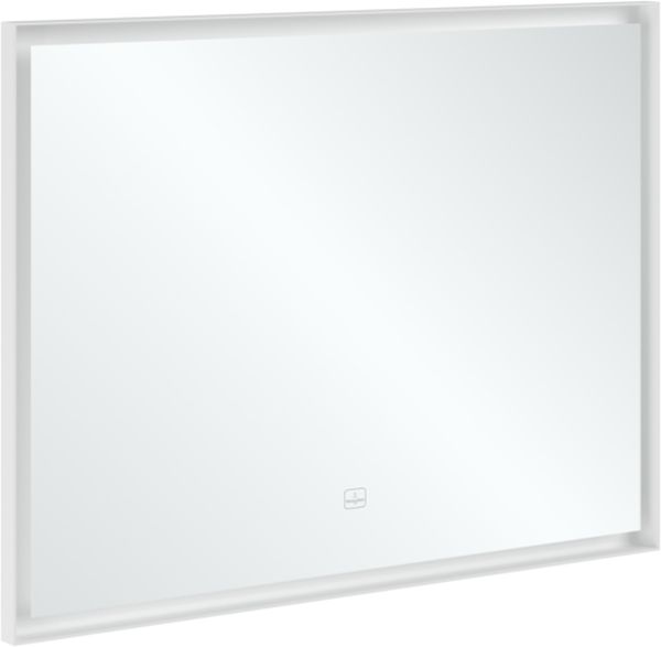 Villeroy & Boch Subway 3.0 tükör 100x75 cm négyszögletes világítással fehér A4631000