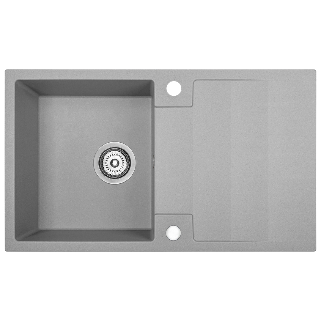 Kuchinox Rab gránit mosogató 76x44 cm szürke/grafit/onix SBF511Y