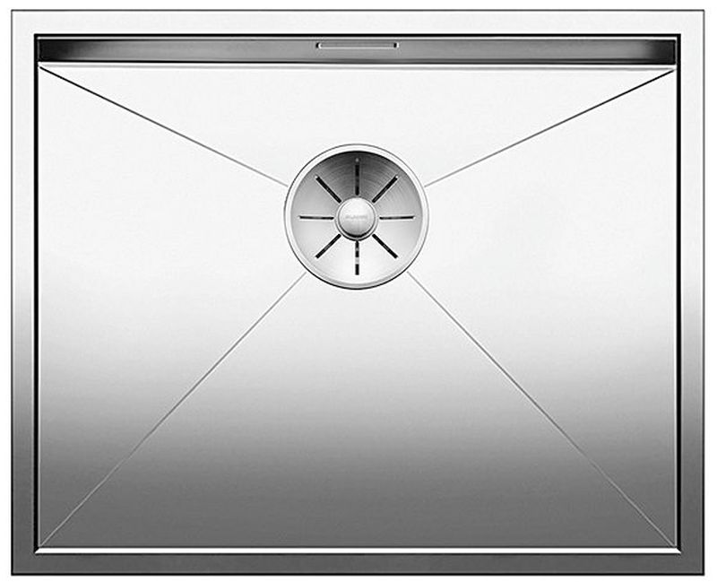 Blanco Zerox 500-U acél mosogató 54x44 cm acél 521589