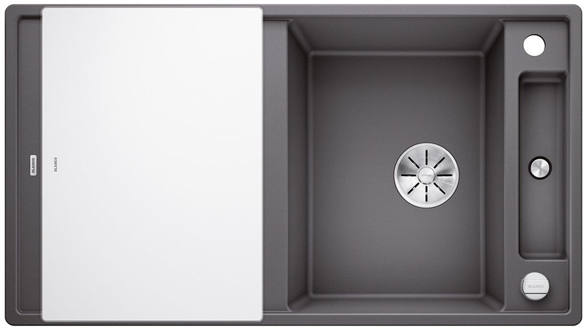 Blanco Axia III 5 S gránit mosogató 91.5x51 cm szürke/grafit/onix 523216