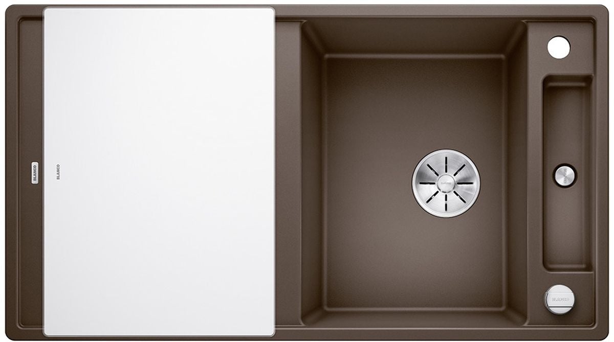 Blanco Axia III 5 S gránit mosogató 91.5x51 cm barna 523224