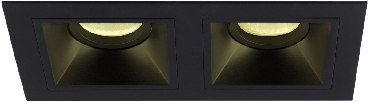 MaxLight Hit II beépített lámpa 2x50 W fekete H0091