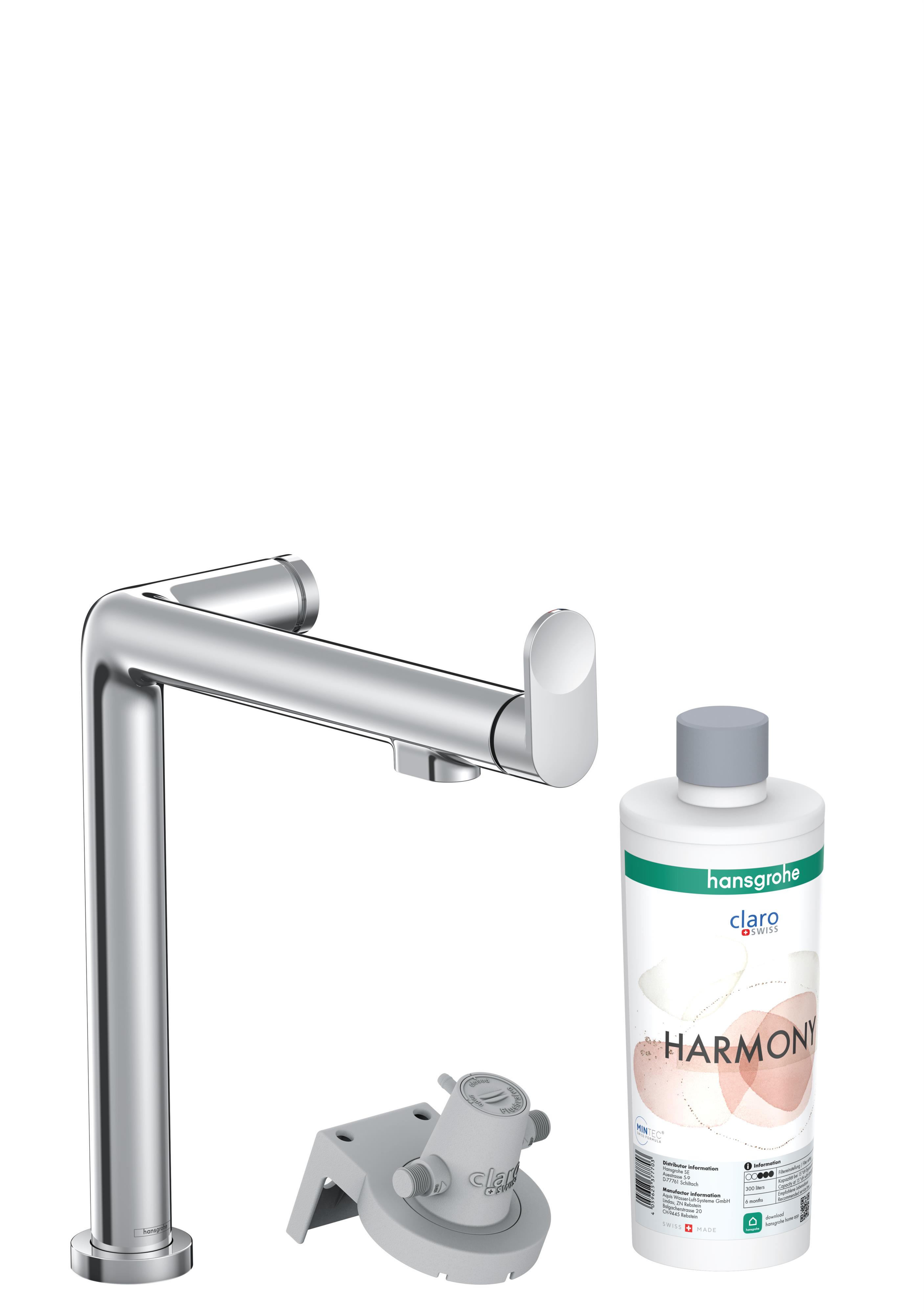 Hansgrohe Aqittura M91 konyhai csaptelep szűrővel álló króm 76802000