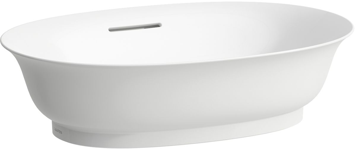 Laufen The New Classic mosdótál 55x38 cm ovális mosdótálak fehér H8128534001091