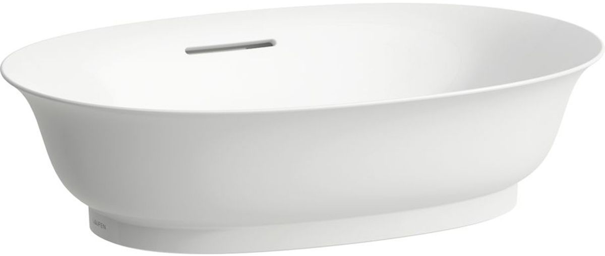 Laufen The New Classic mosdótál 55x38 cm ovális mosdótálak fehér matt H8128537571091