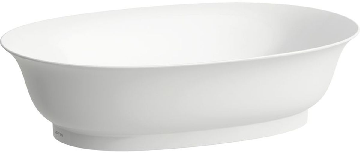Laufen The New Classic mosdótál 55x38 cm ovális mosdótálak fehér matt H8128527571121