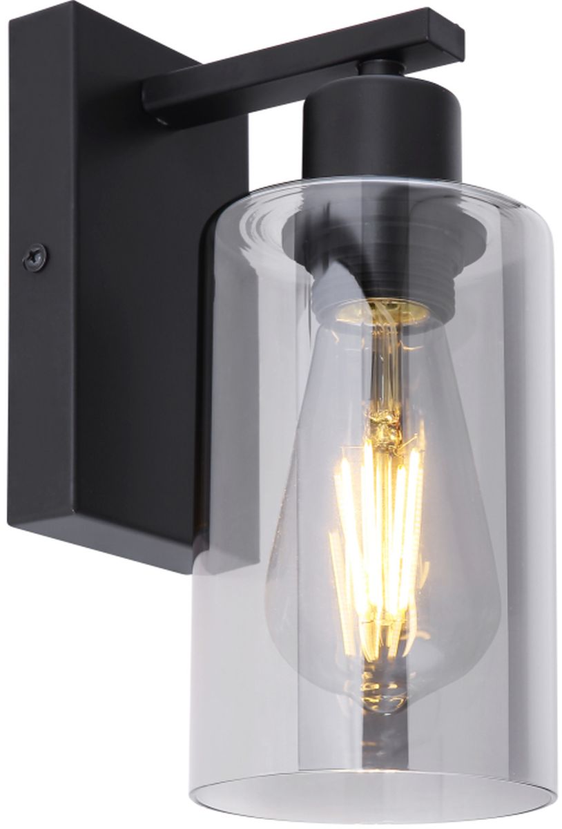 Globo Lighting Hadera oldalfali lámpa 1x60 W fekete-füst színű 15465W