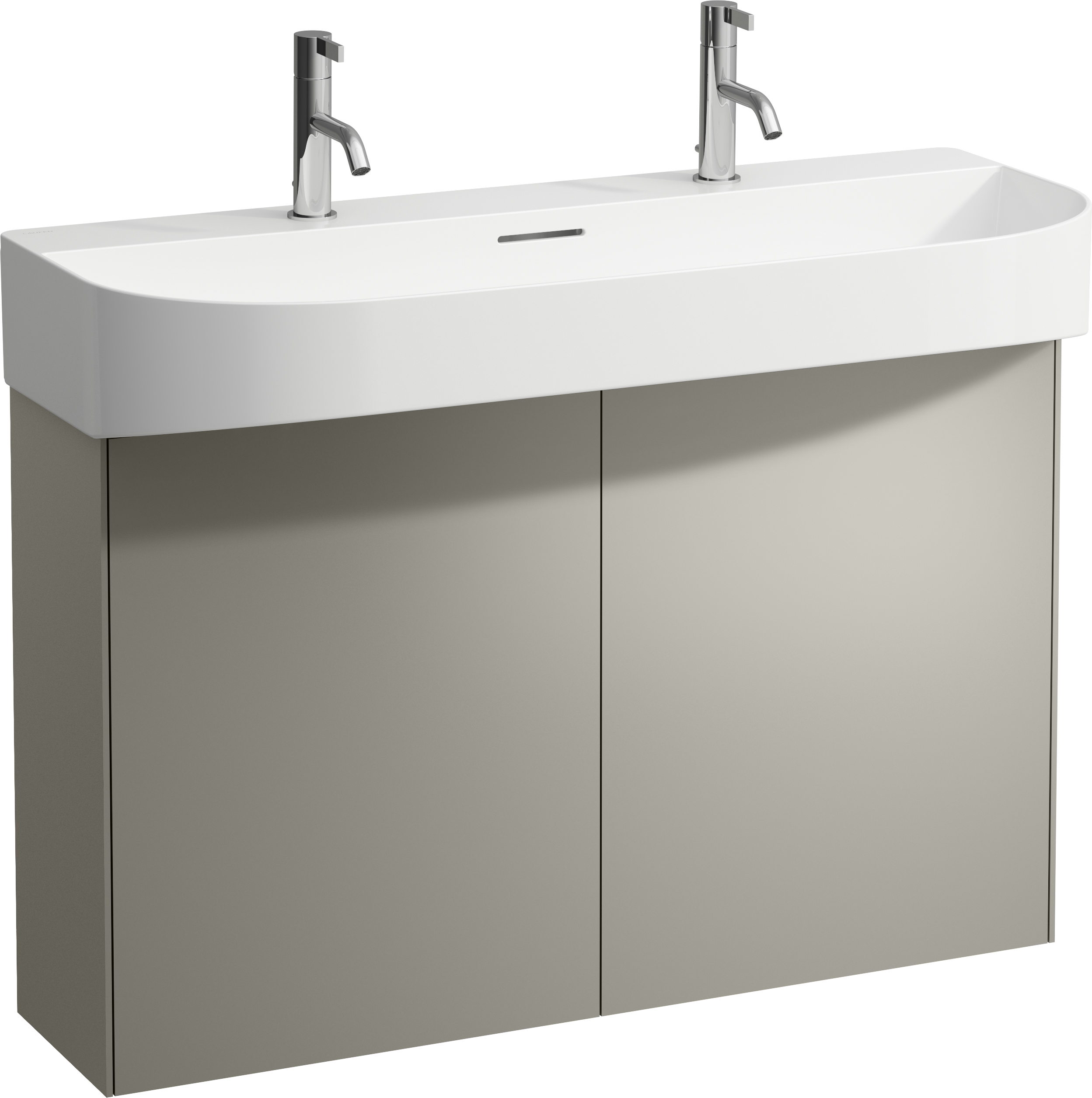 Laufen Sonar szekrény 97.5x24x60 cm álló, mosdó alatti H4054840340421