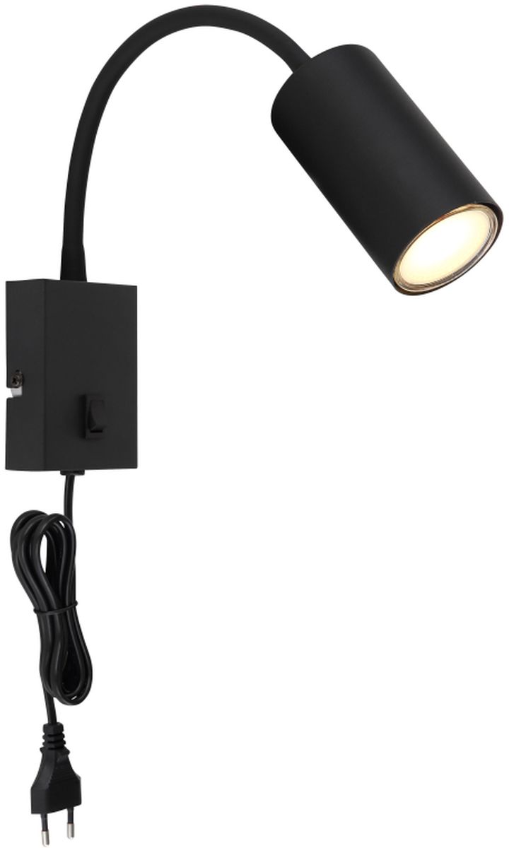 Globo Lighting Robby oldalfali lámpa 1x25 W fekete 57911WB