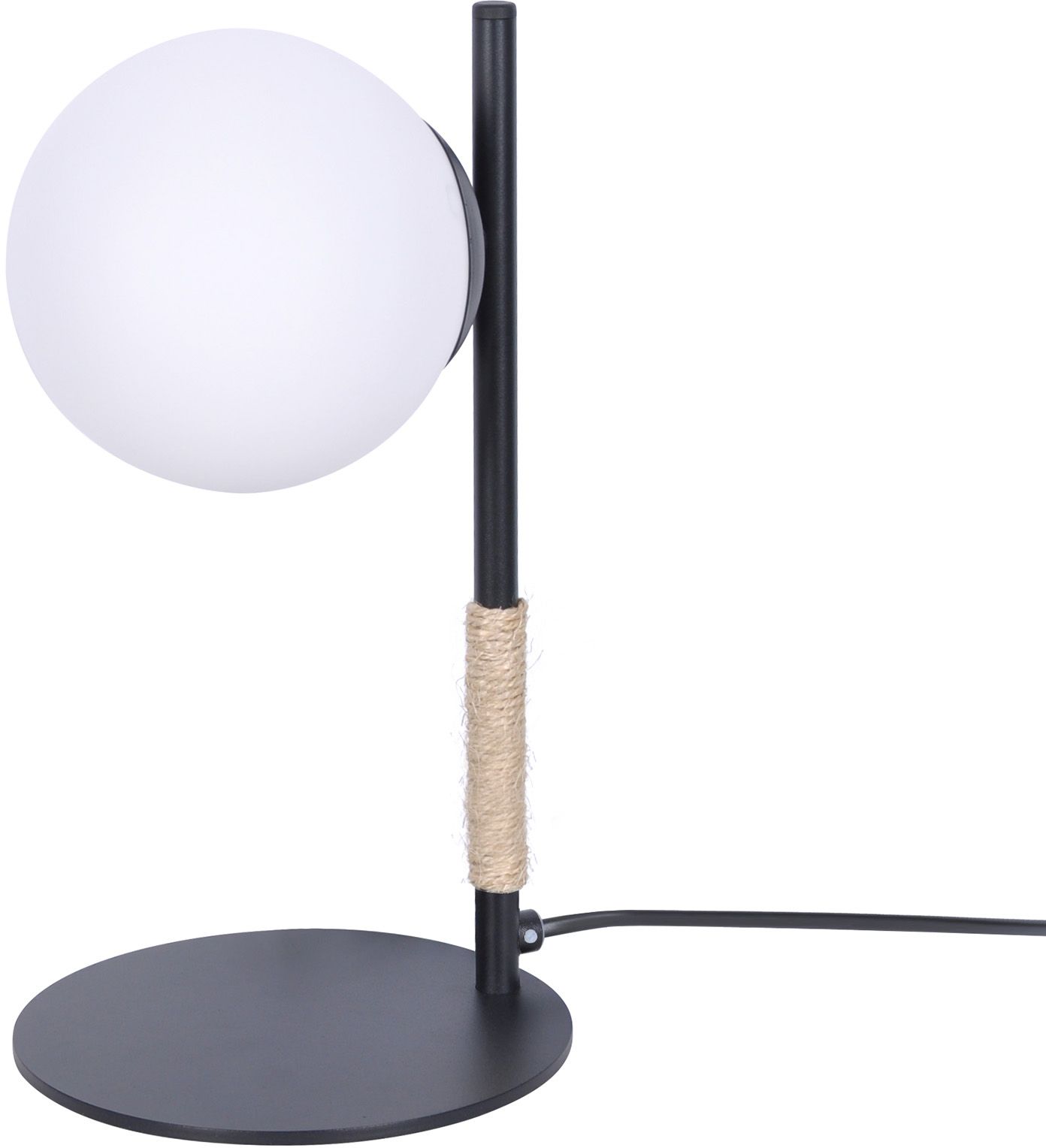 Kaja Tambo asztali lámpa 1x40 W fehér-fekete K-4955