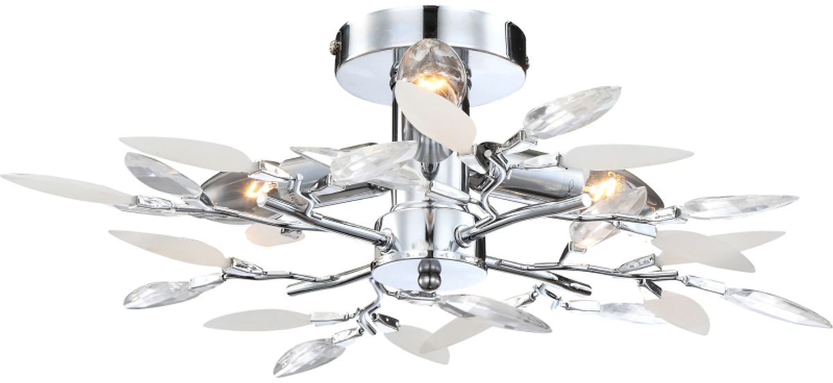 Globo Lighting Vida mennyezeti lámpa 3x40 W króm-kristály 63160-3
