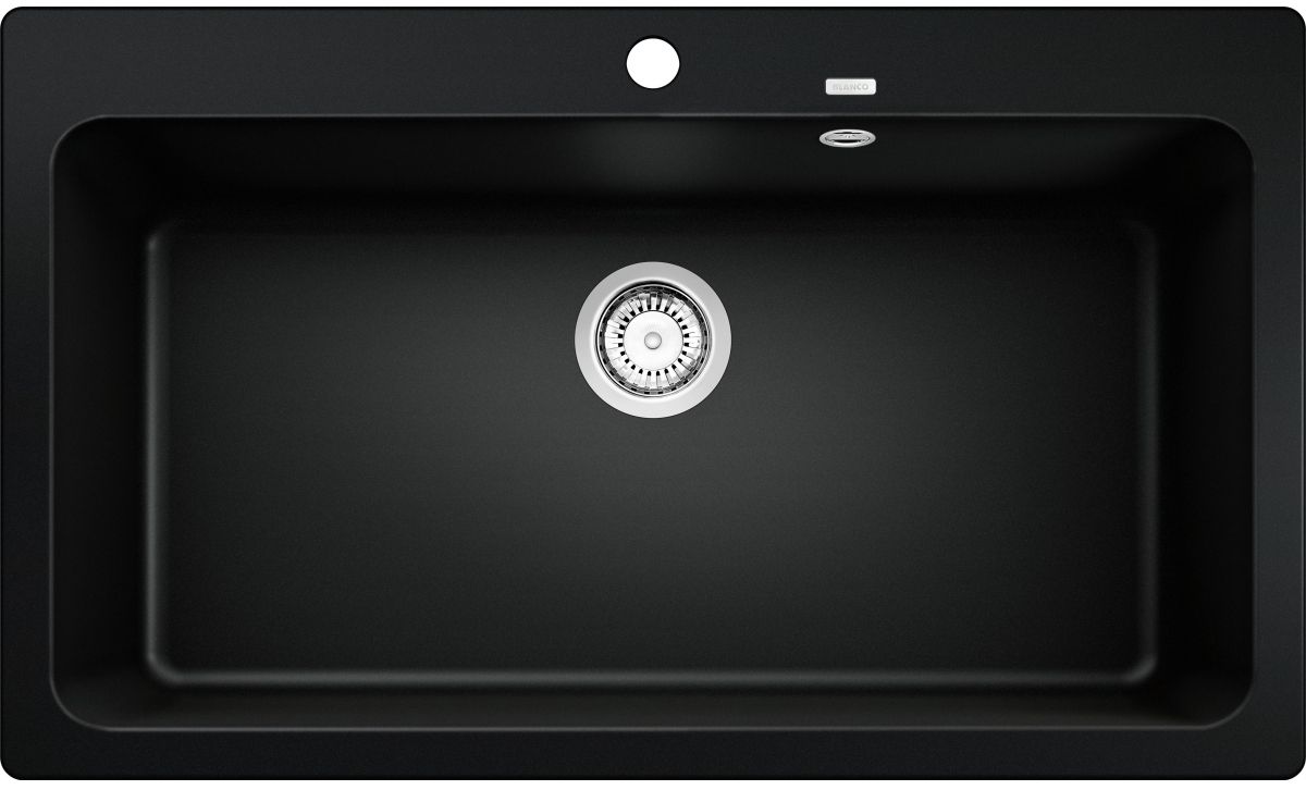 Blanco Naya XL 9 gránit mosogató 86x51 cm fekete 525947