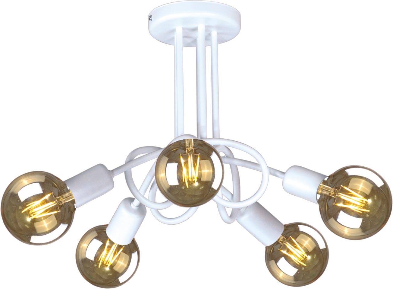 Kaja Deze mennyezeti lámpa 5x60 W fehér K-3611