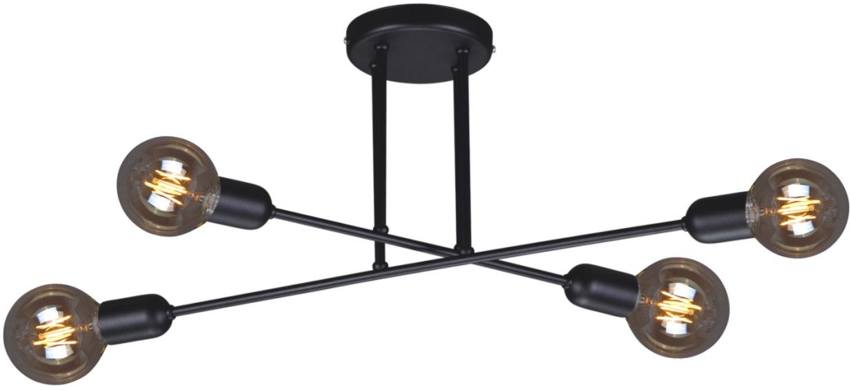 Kaja Sitya Black függőlámpa 4x60 W fekete K-4382