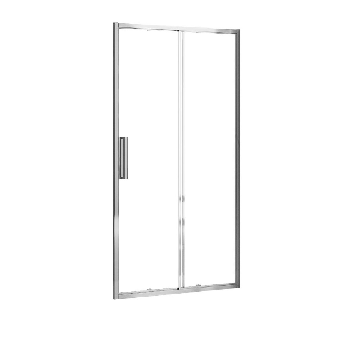 Rea Rapid Slide zuhanyajtók 130 cm tolható króm fényes/átlátszó üveg REA-K5603