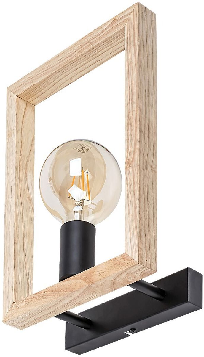 Rabalux Indigo oldalfali lámpa 1x40 W fekete-fa 2289