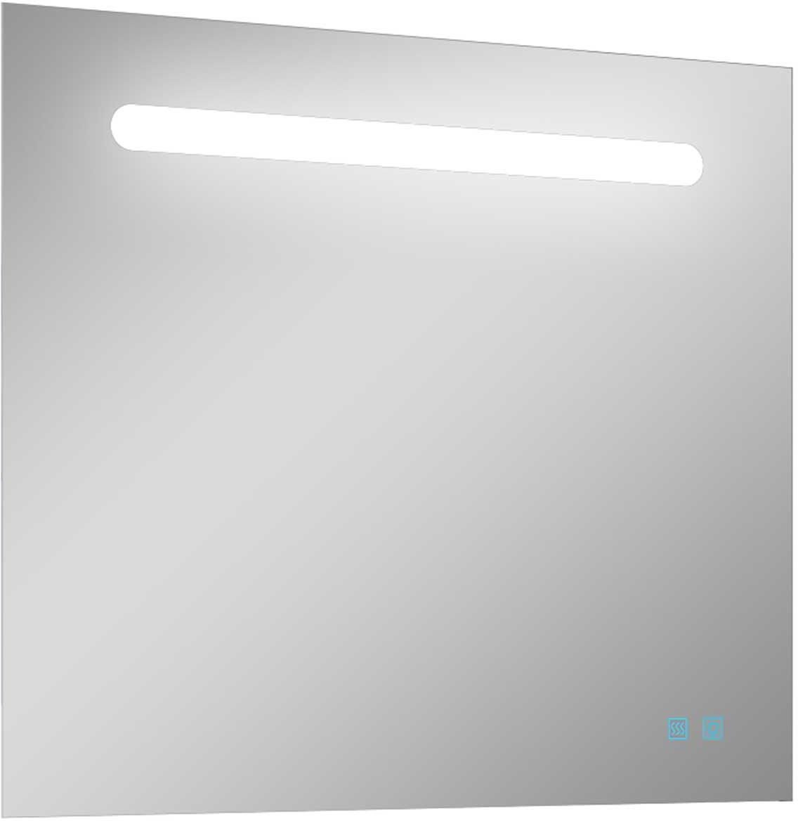 Elita Lina tükör 80x70 cm négyszögletes világítással páramentesítő fóliával RE066765000010